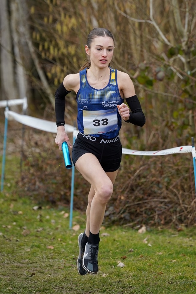 Fabienne Müller at Adrian Lehmann Cross SM 2025 in Langenthal